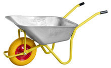 Betonbør 110 liter/150 kg punkterfri hjul - Garden